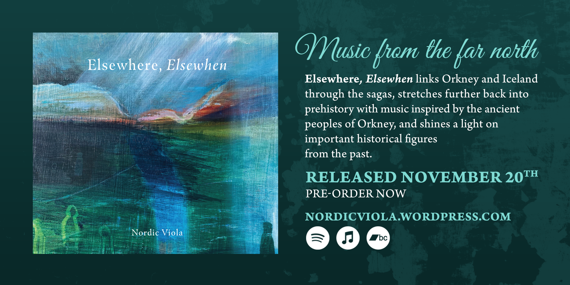 Elsewhere, Elsewhen Album available for Pre-order now! – nordicviola